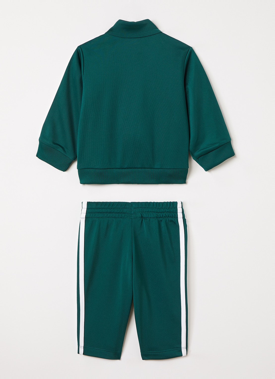 Adidas Set van trackvest met trackpants 2-delig - voorkant 2 groen