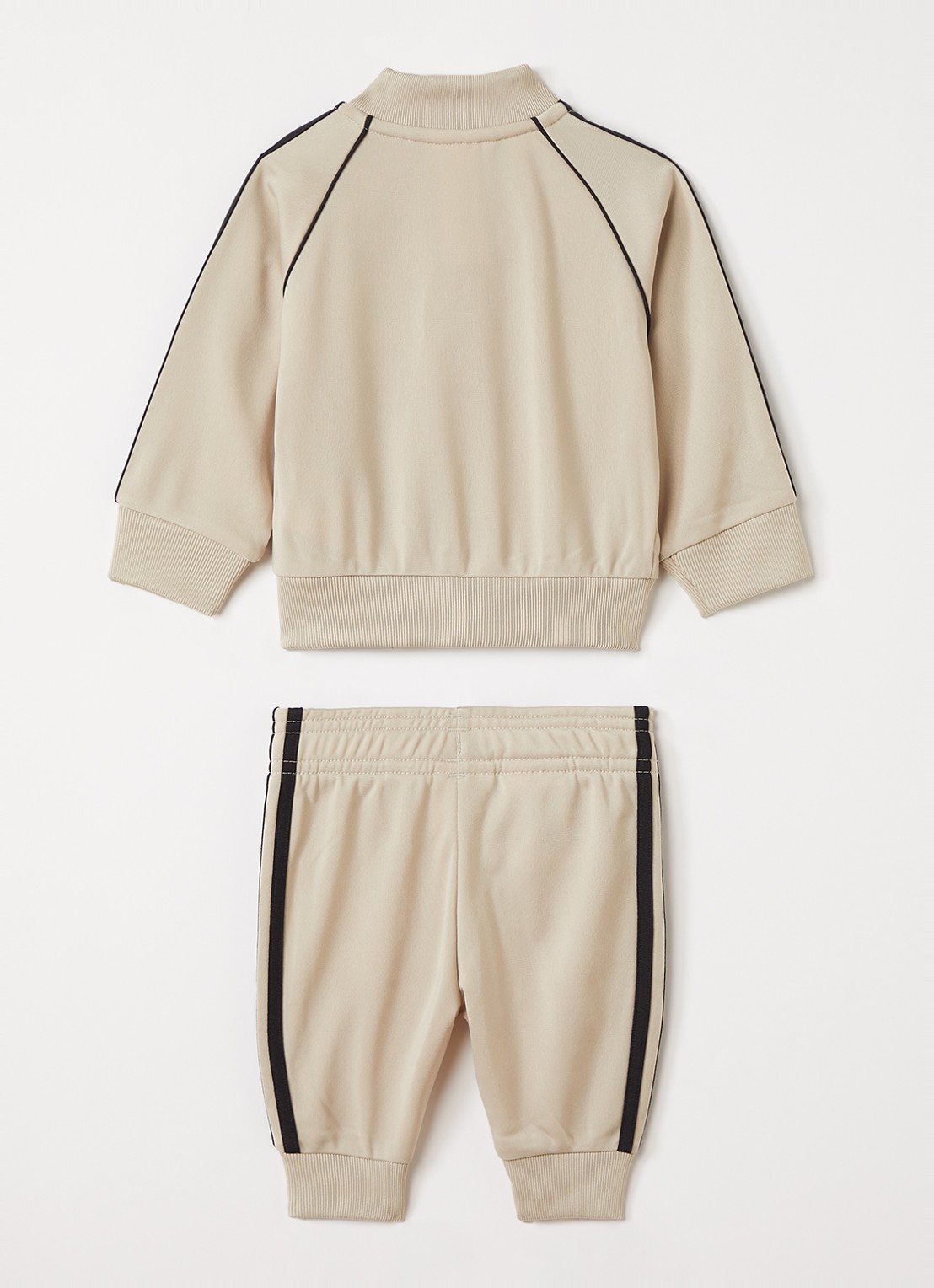 Adidas Set van trackvest met trackpants 2-delig - voorkant 2 goud