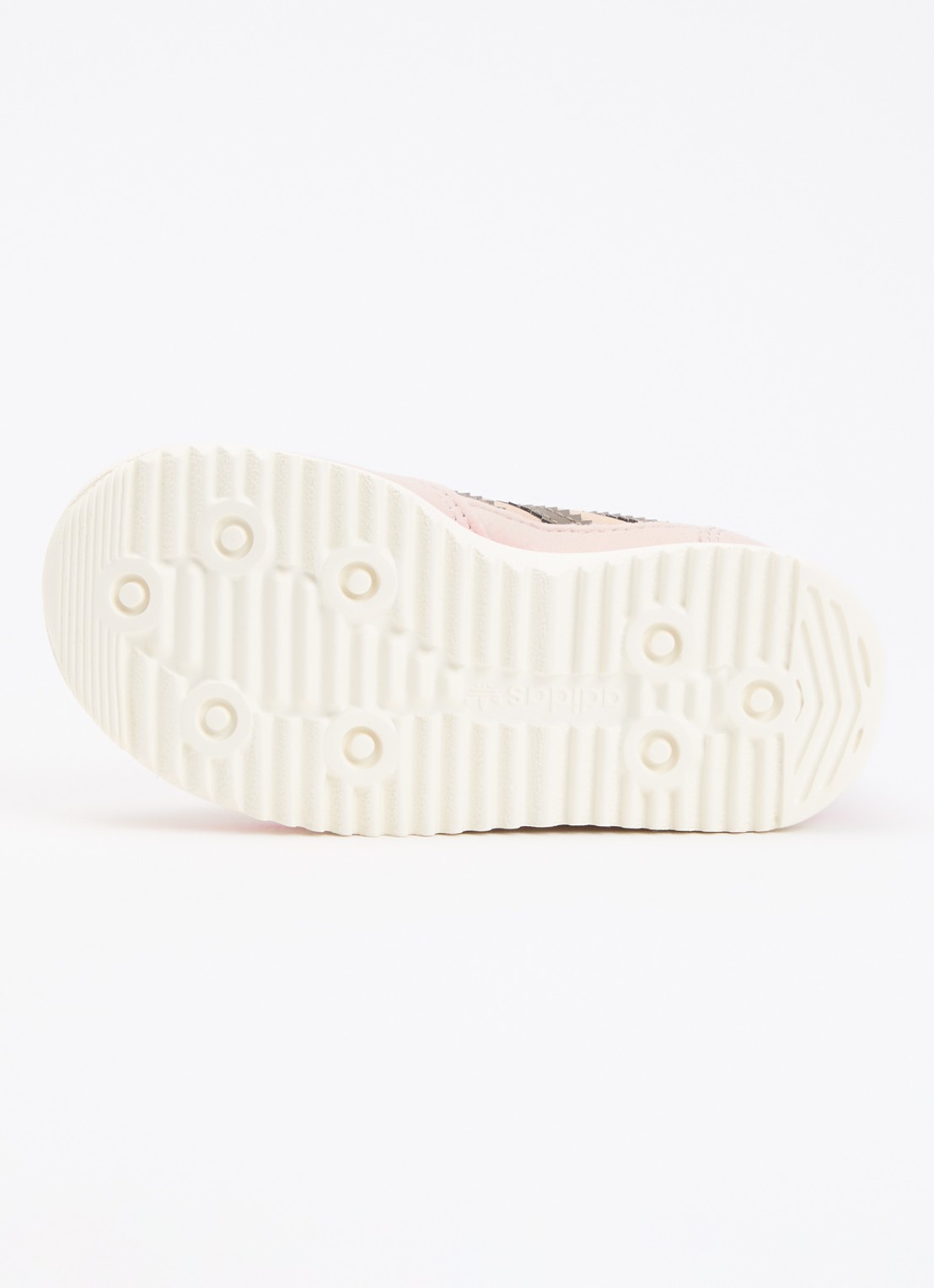 Adidas SL 72 RS babyschoentje met logo - detail lichtbruin