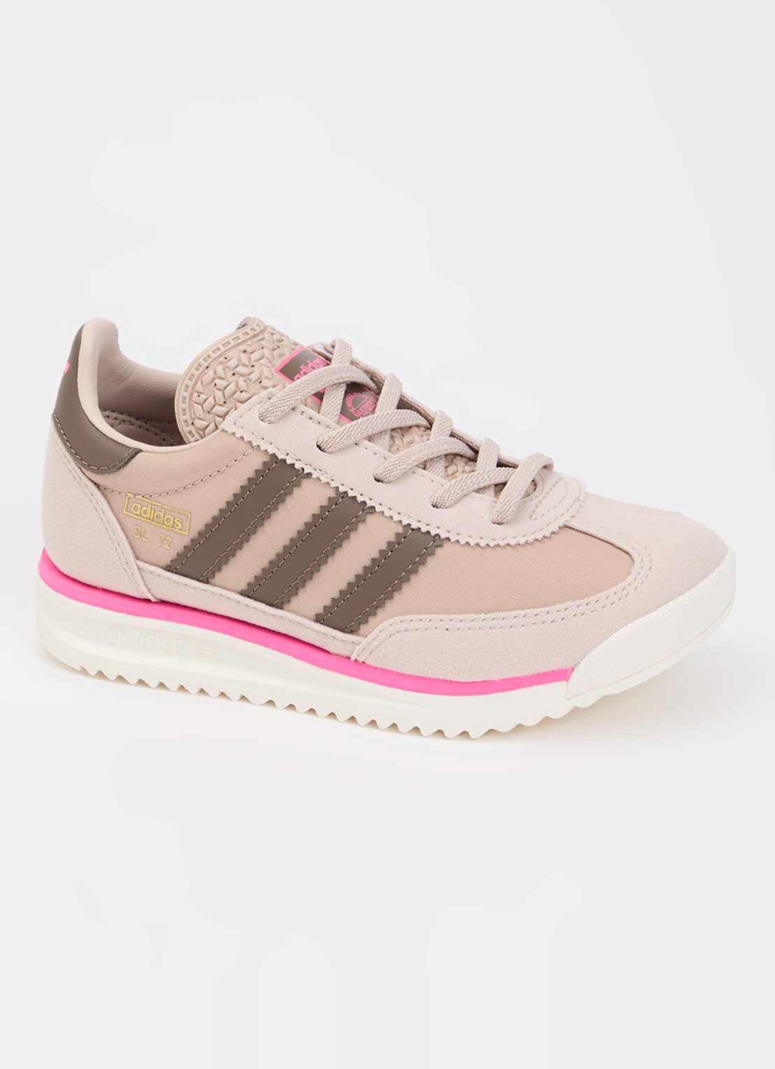Adidas SL 72 sneaker met mesh details - voorkant 2 beige