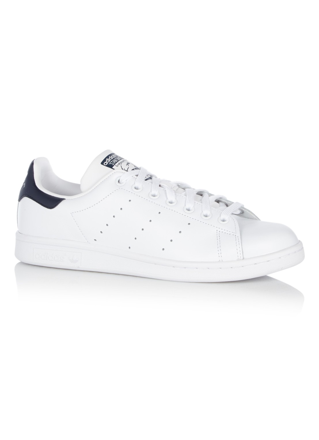 adidas Stan Smith sneaker van leer - voorkant wit