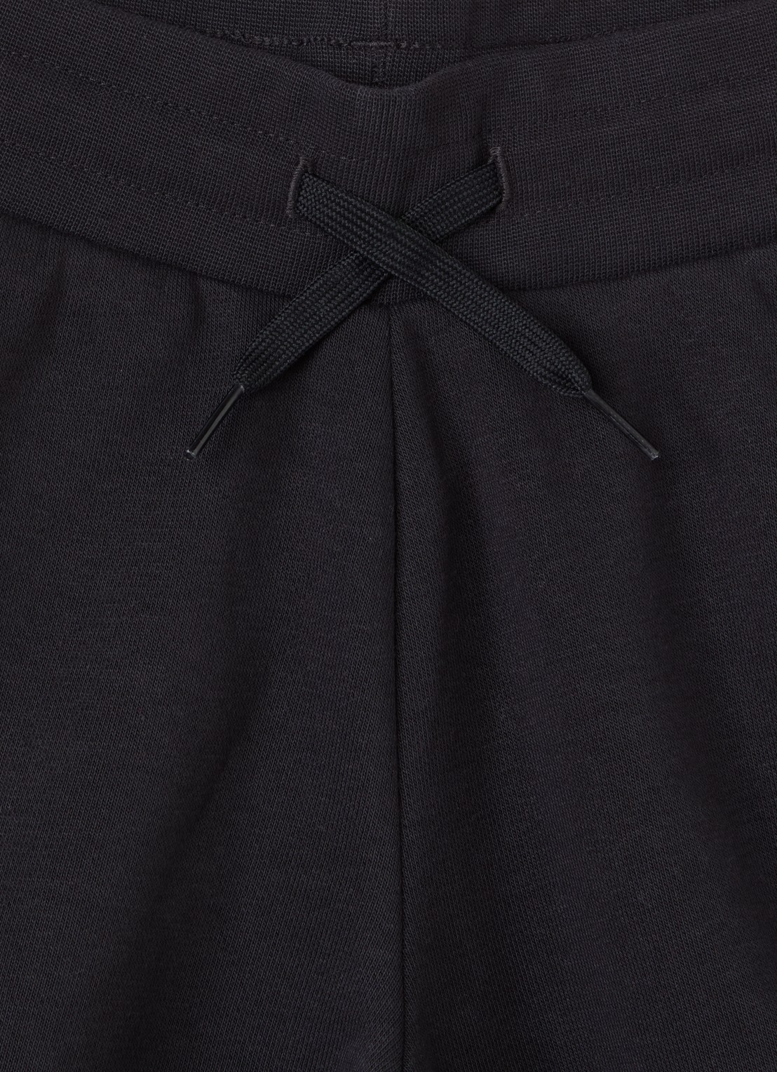 Adidas Straight fit korte joggingbroek met logoborduring - detail 3 zwart