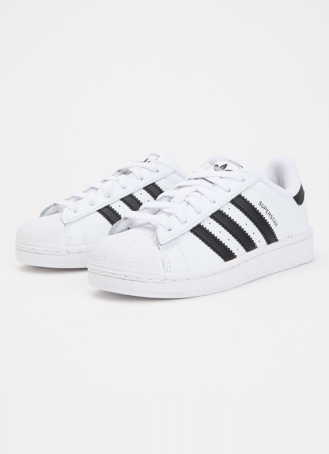 Adidas Superstar II sneaker met logo - voorkant 2 wit