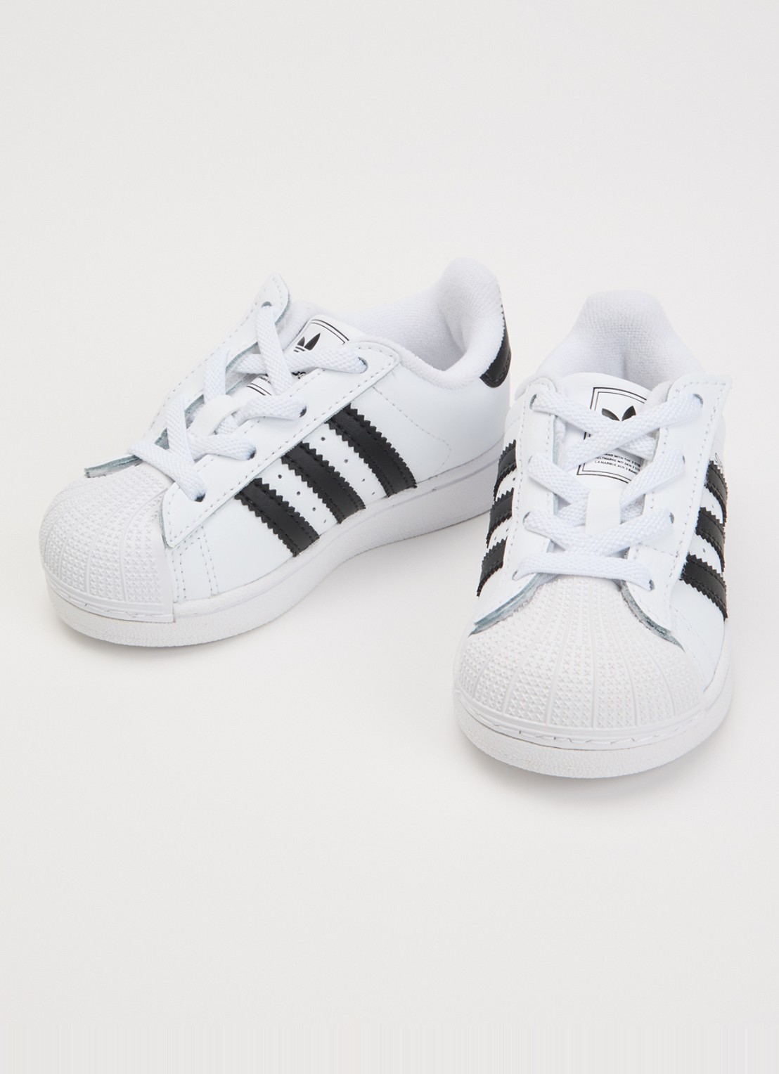 Adidas Superstar II sneaker met logo - voorkant 4 wit