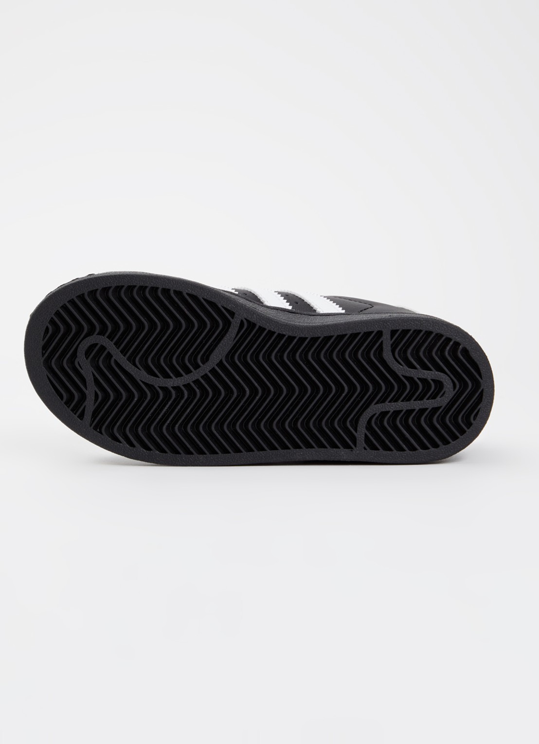Adidas Superstar II sneaker van leer met logo - detail 2 zwart