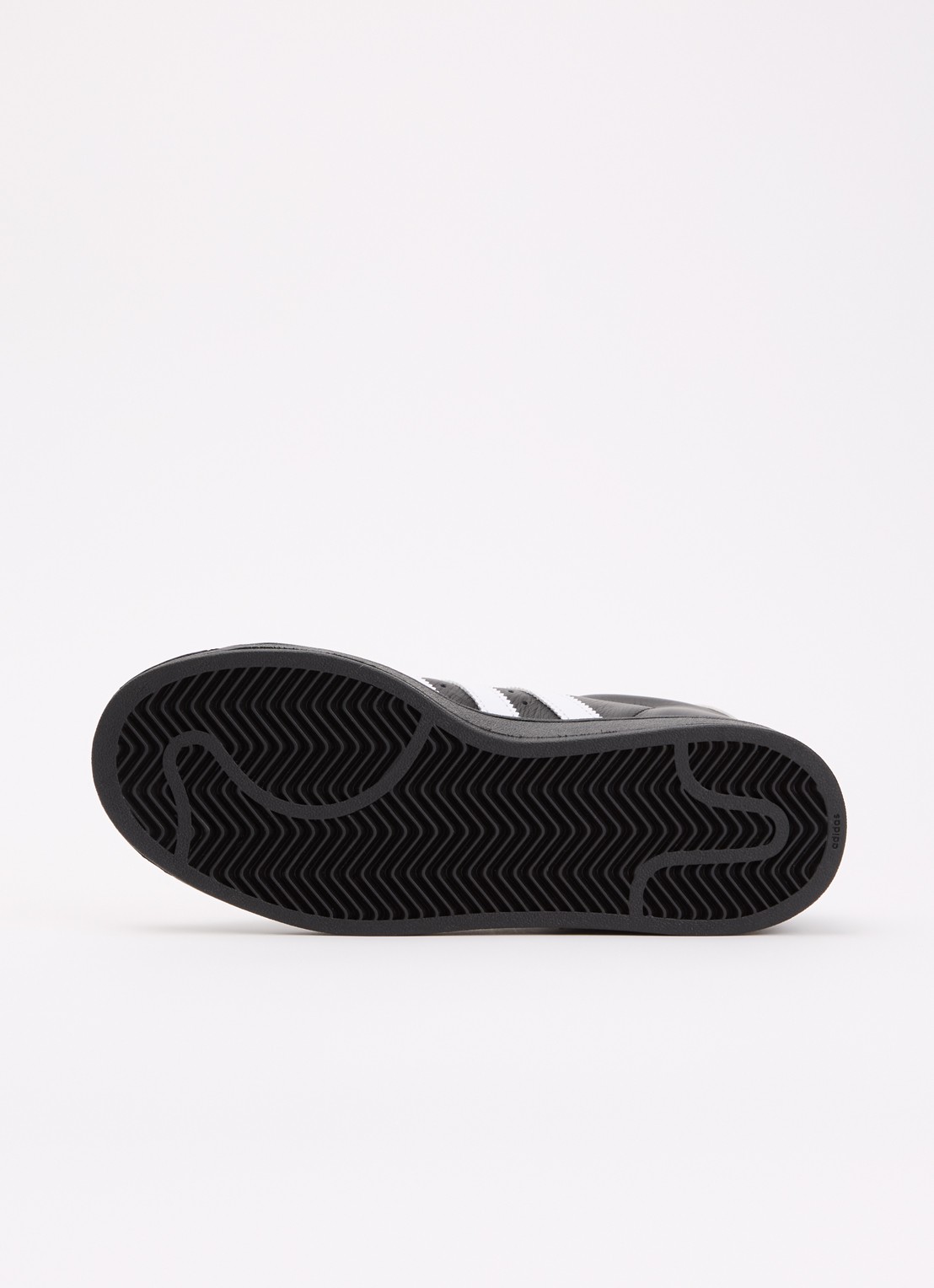 Adidas Superstar II sneaker van leer - detail 5 zwart