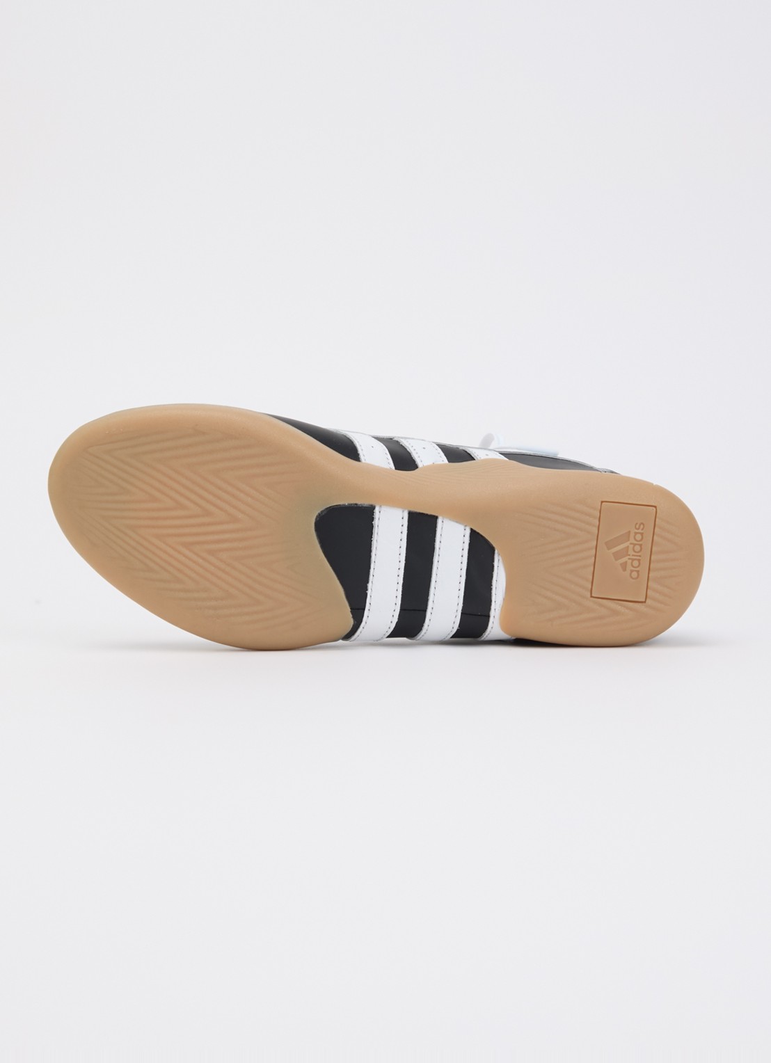 Adidas Taekwondo ballerina van leer - detail 4 zwart