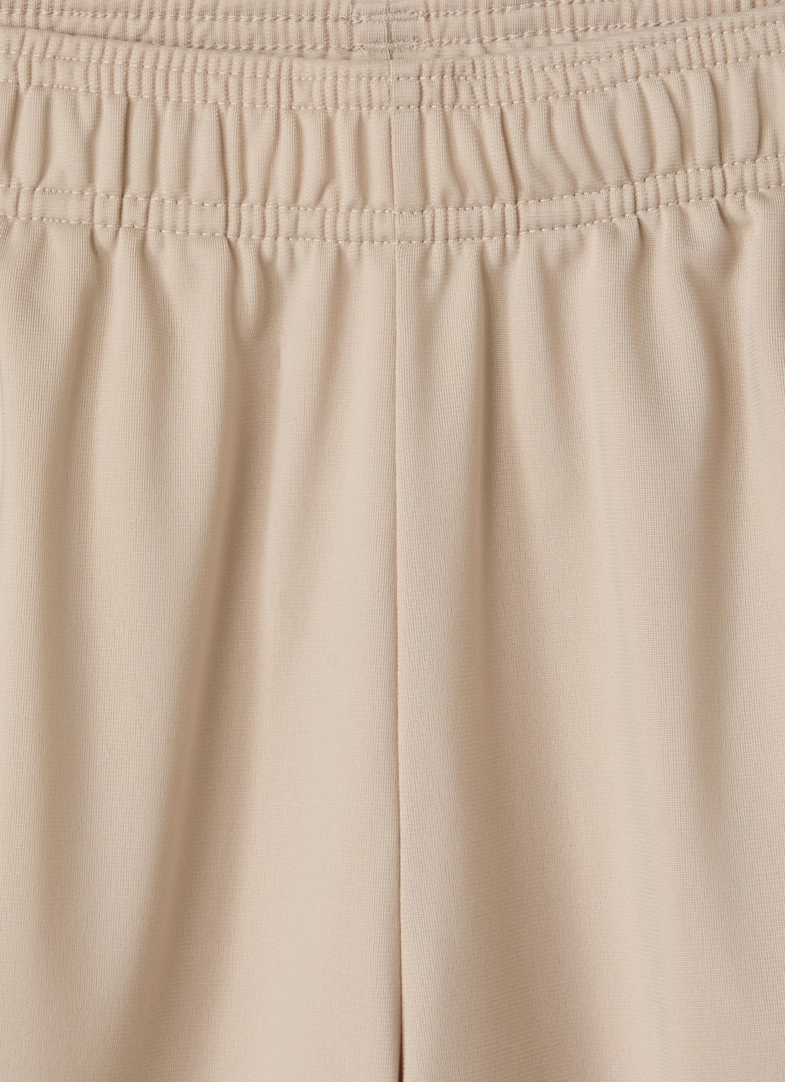 Adidas Tapered fit trackpants met logoborduring - detail beige