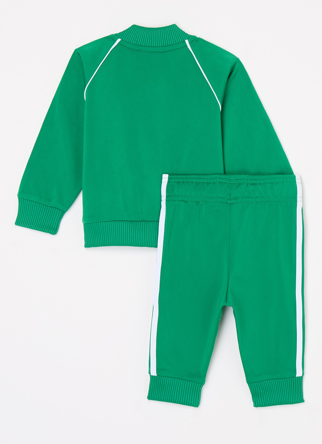 Adidas Trainingspak met logo 2-delig - voorkant 2 groen