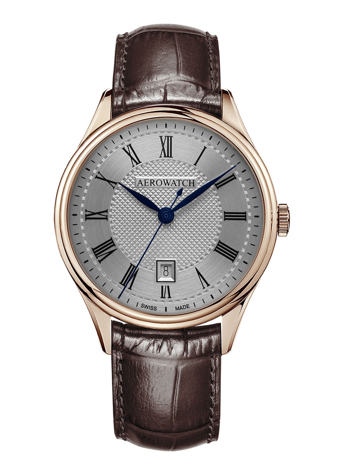 Aerowatch Les Grandes Classiques horloge A 49101 RO01 - voorkant goud
