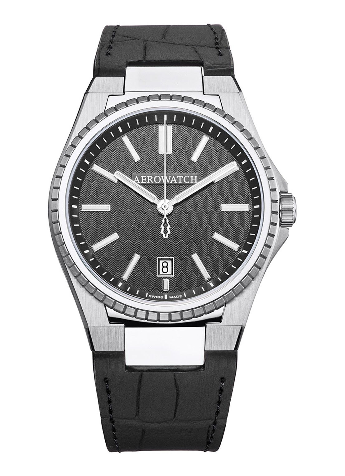 Aerowatch Milan horloge A 42999 AA03 - voorkant zilver