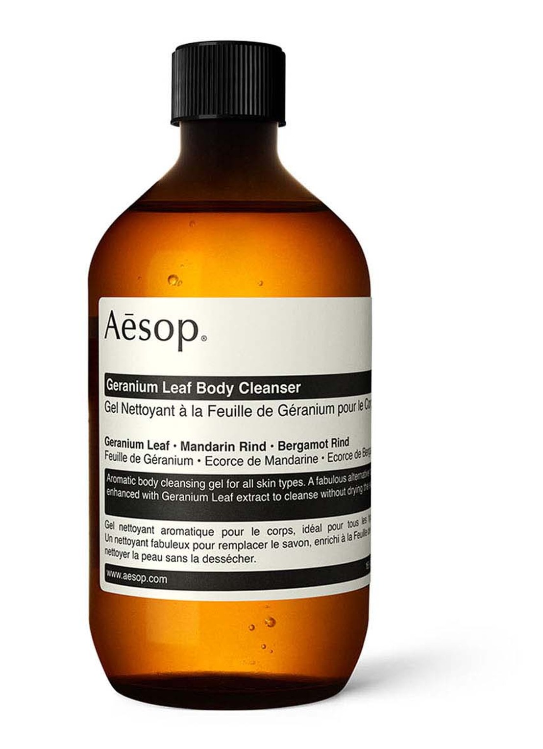 Aesop Geranium Leaf Body Cleanser - douchegel - voorkant undefined
