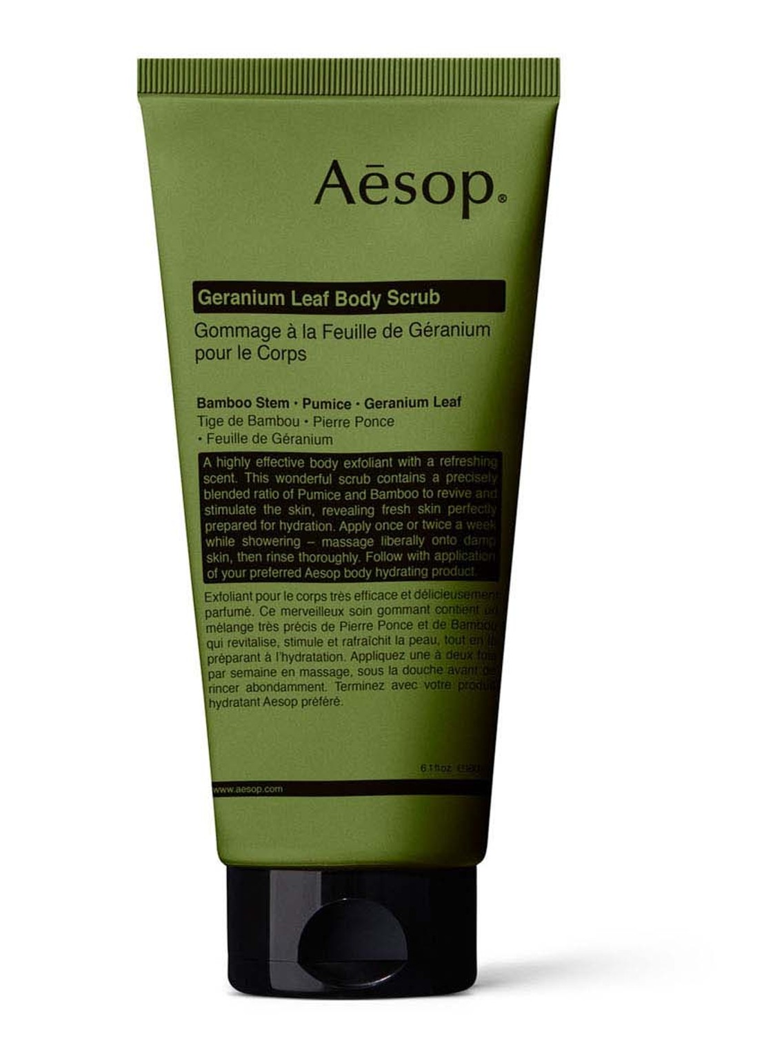 Aesop Geranium Leaf Body Scrub - voorkant undefined