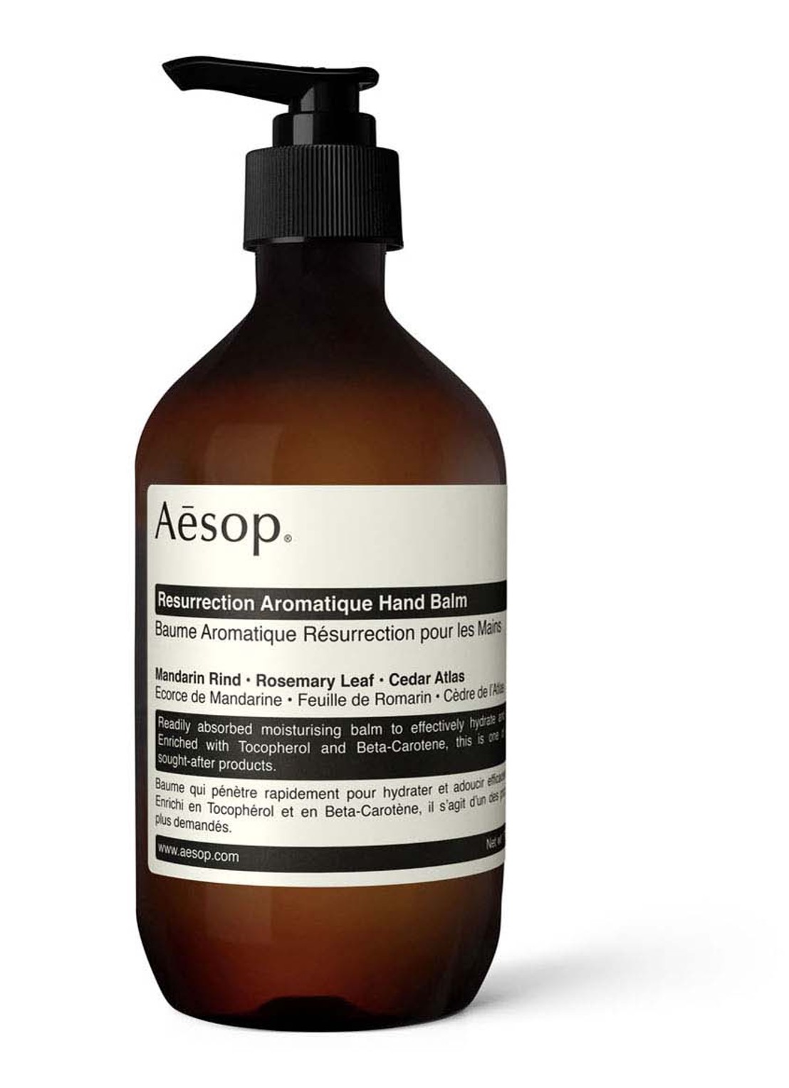 Aesop Resurrection Aromatique Hand Balm - handcrème - voorkant undefined