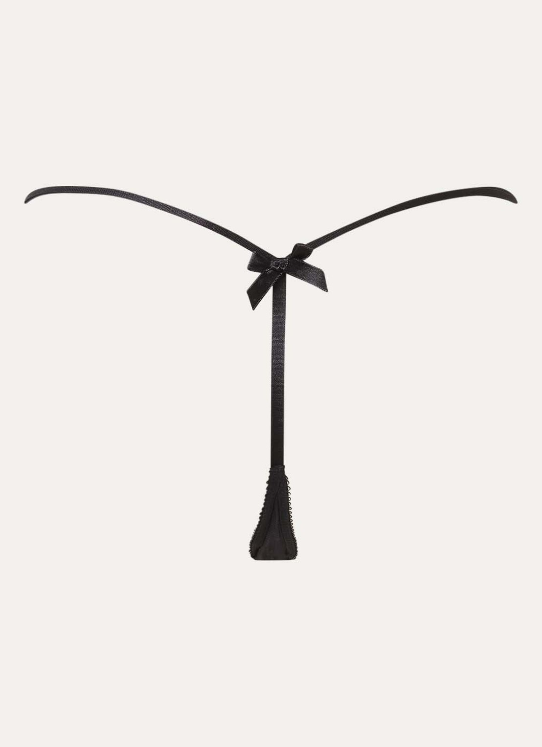 Agent Provocateur Coletta string van mesh - achterkant 2 zwart