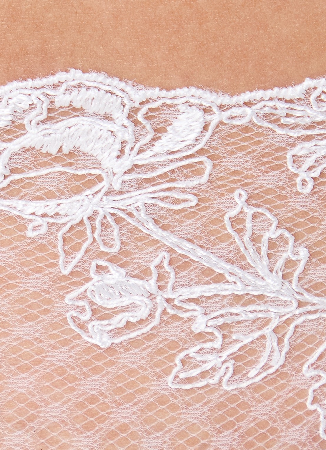 Agent Provocateur Rosia string van kant - detail 5 wit