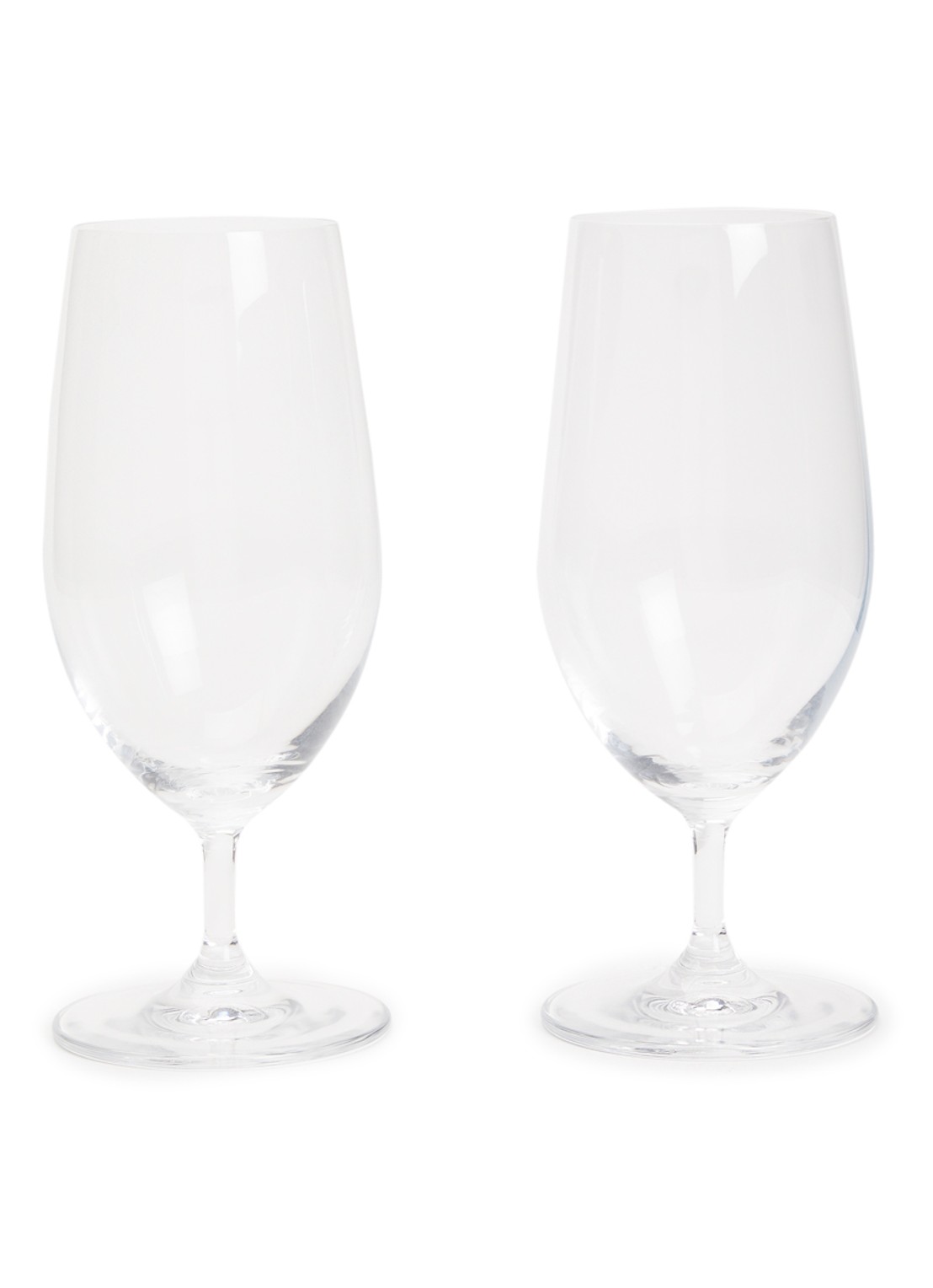 Åhléns Belle bierglas 39 cl set van 2 - voorkant transparant