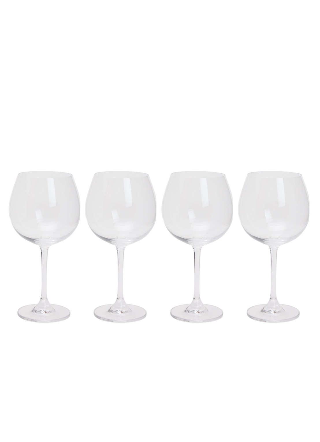 Åhléns Belle Gin & Tonic glas 68 cl set van 2 - voorkant 2 transparant