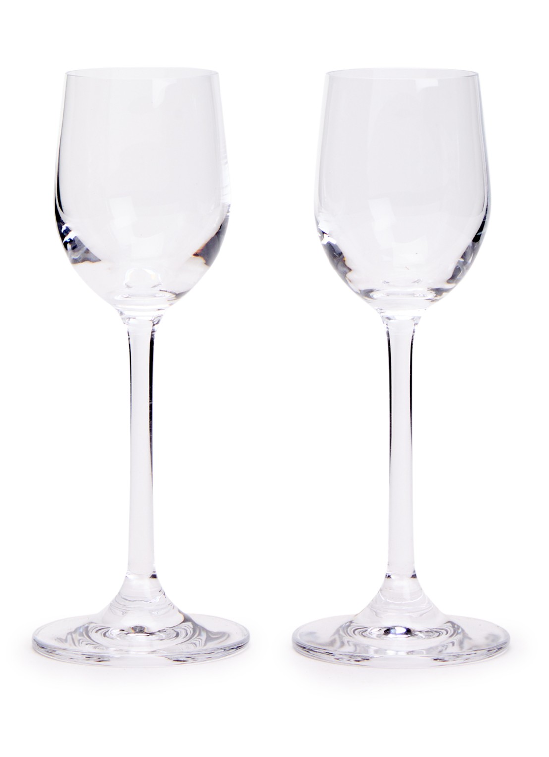 Åhléns Belle likeurglas 8 cl set van 2  - voorkant transparant