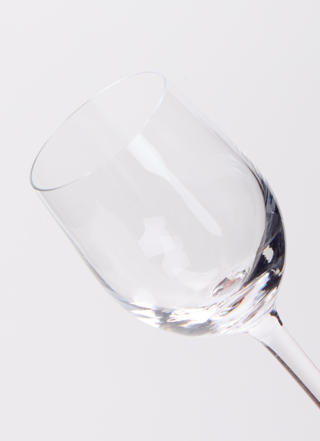 Åhléns Belle likeurglas 8 cl set van 2  - voorkant 2 transparant