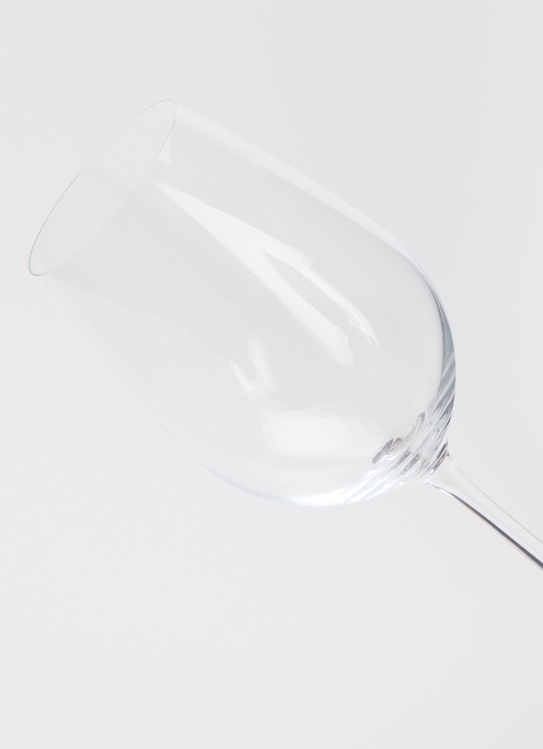 Åhléns Belle wijn glas 75 cl - detail transparant
