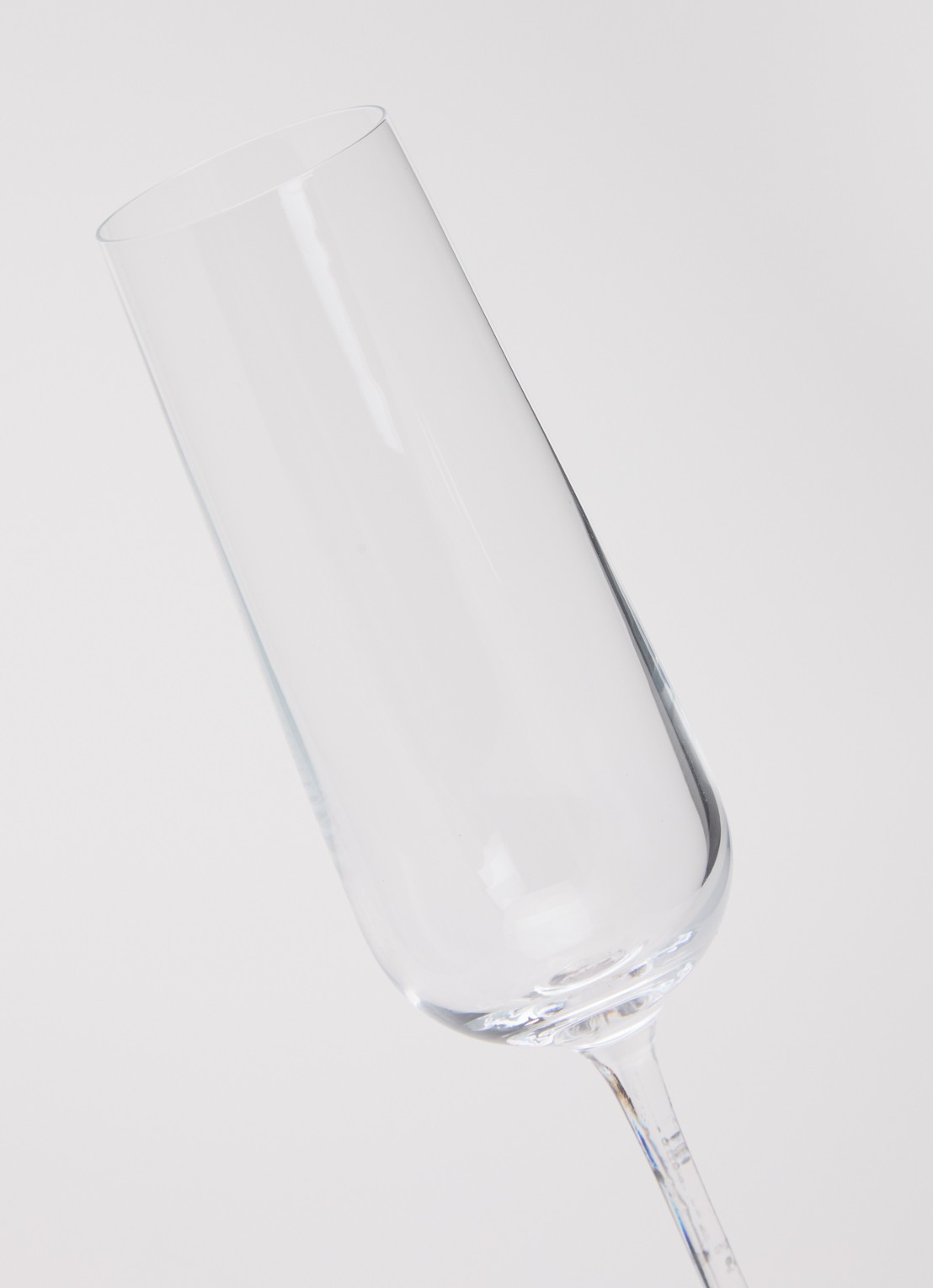 Åhléns Elise champagneglas 27 cl set van 2 - detail transparant