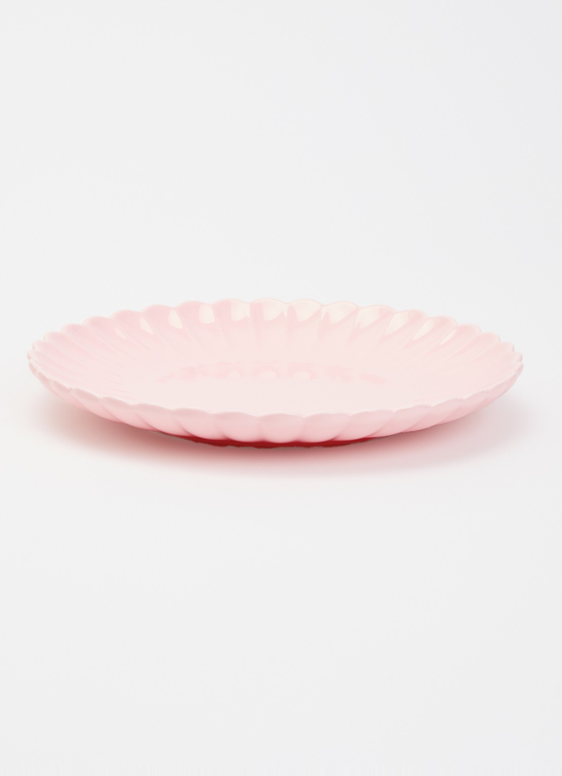 Åhléns Siena ontbijtbord 22 cm  - voorkant 4 lichtroze