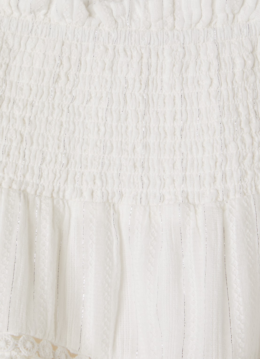 AI&KO Billi rok met lurex - detail 3 wit