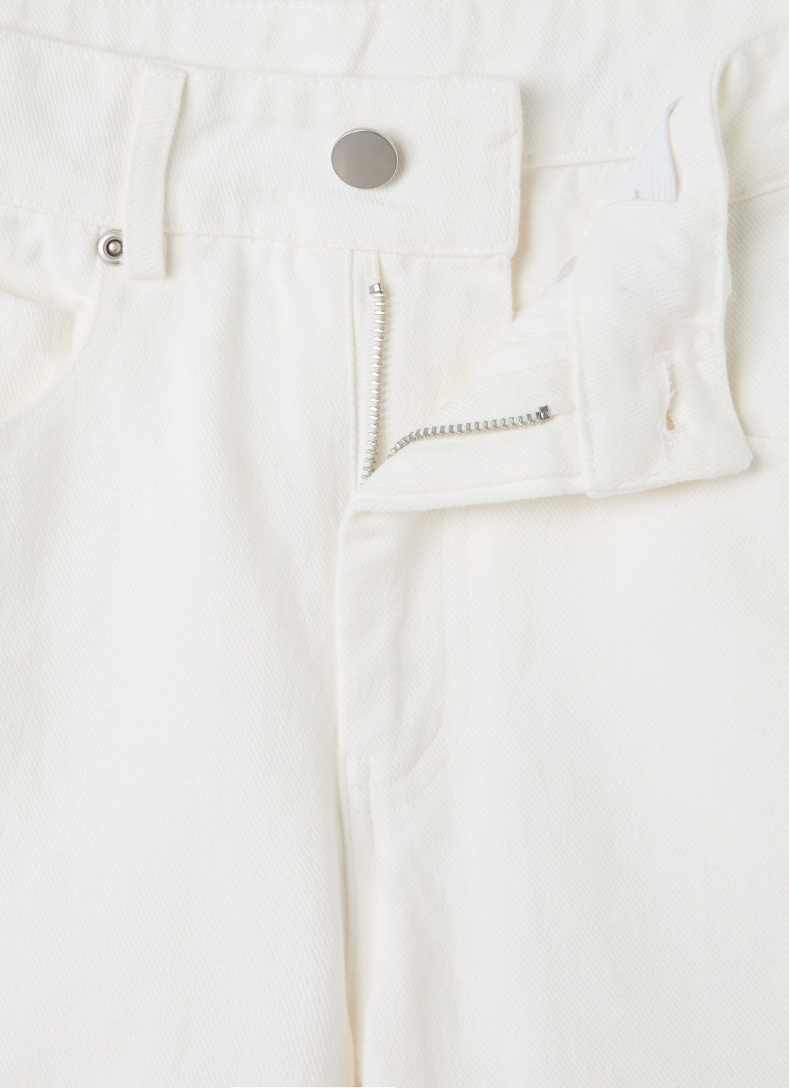 AI&KO Quinn balloon fit jeans - detail 3 gebroken wit