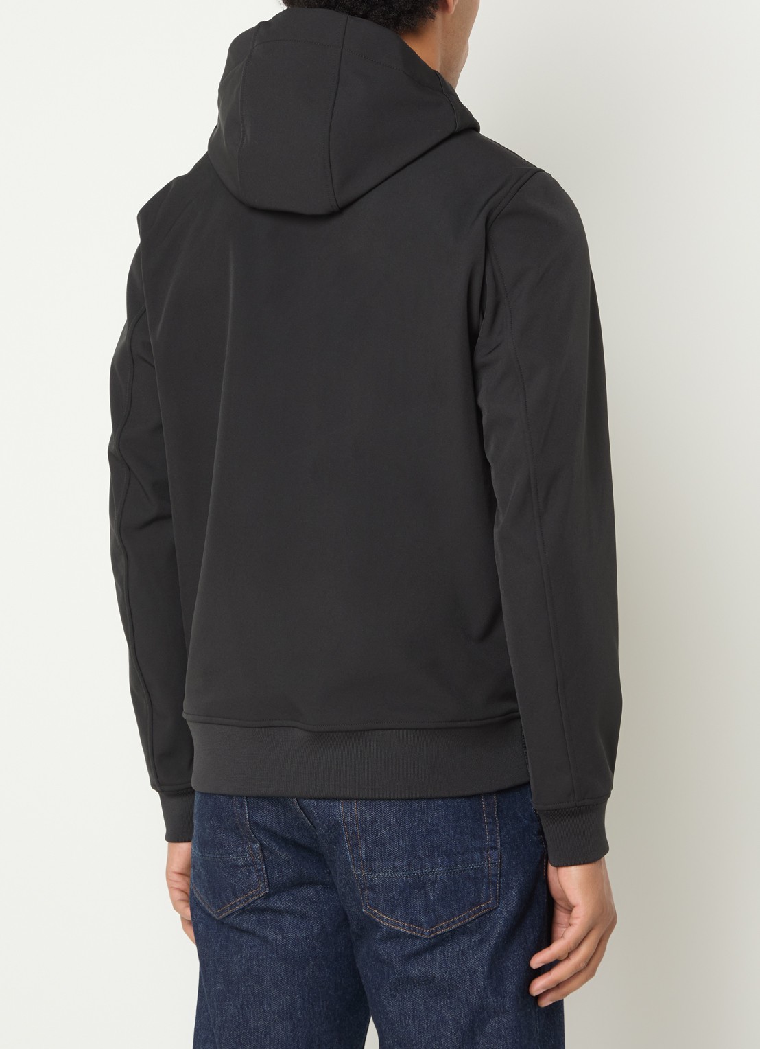 Airforce Cove gewatteerd windjack - achterkant 4 zwart