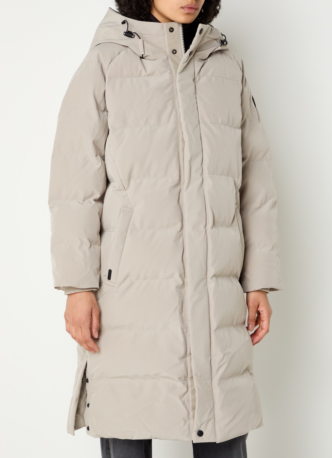 Airforce Janet gewatteerde parka van  polyester    - detail 4 beige