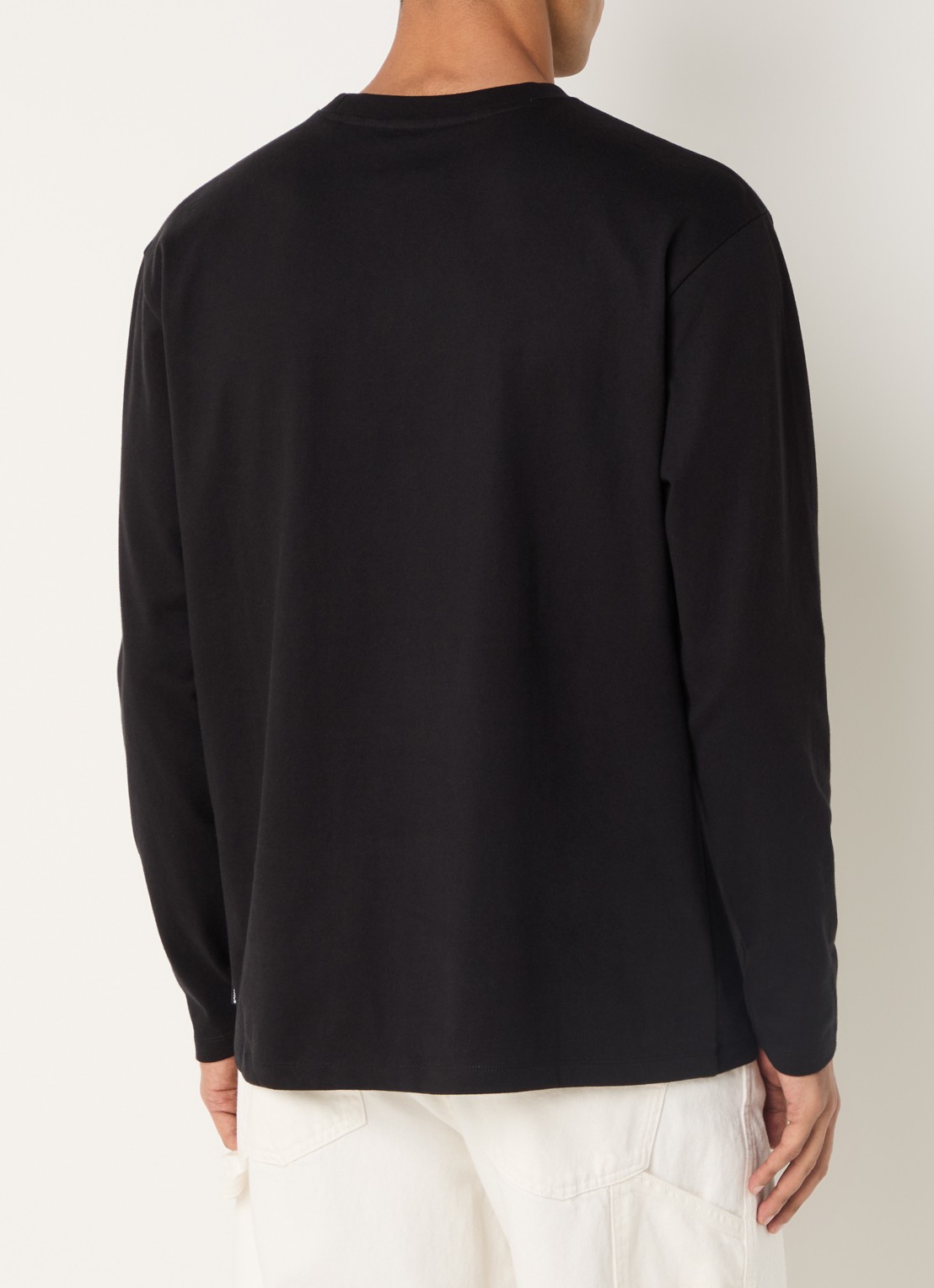 Airforce Longsleeve met logo - achterkant 3 zwart
