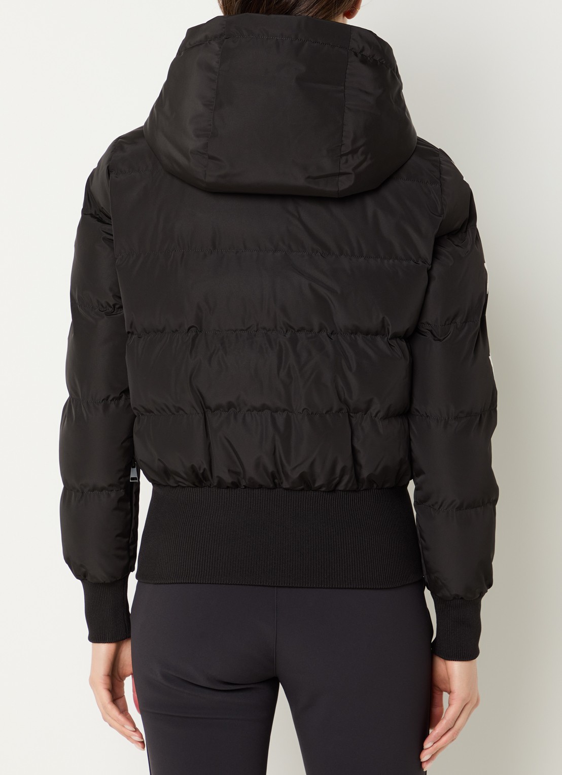 Airforce Nashoba ski-jas met capuchon en waterafstotende coating - achterkant 6 zwart