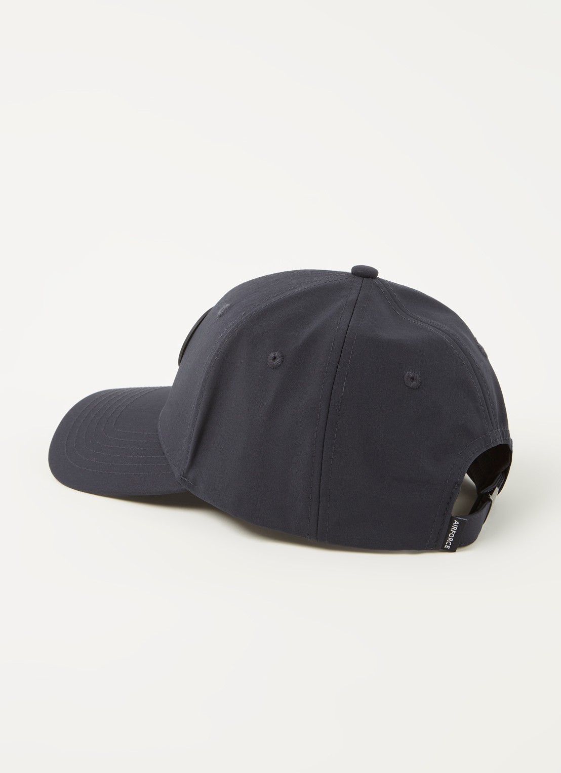 Airforce Pet met logo - detail 3 donkerblauw