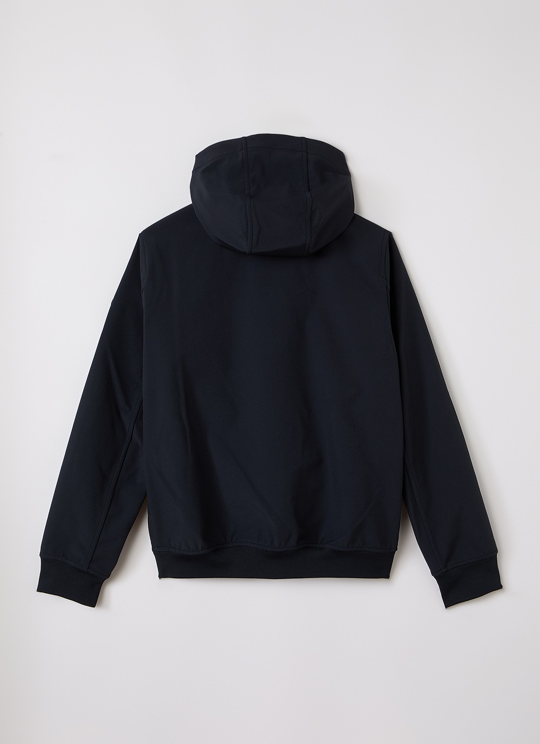 Airforce River softshell jack met donsvulling - achterkant donkerblauw