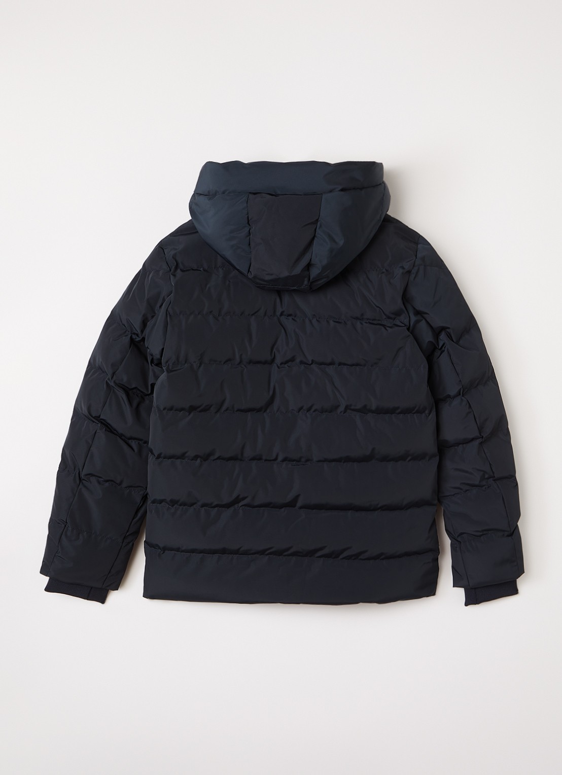 Airforce Robin puffer jack met capuchon - achterkant 3 donkerblauw