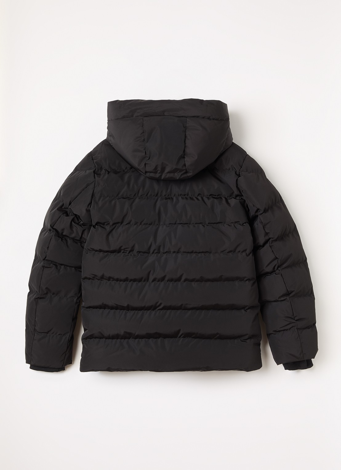 Airforce Robin puffer jack met ritszakken - achterkant zwart