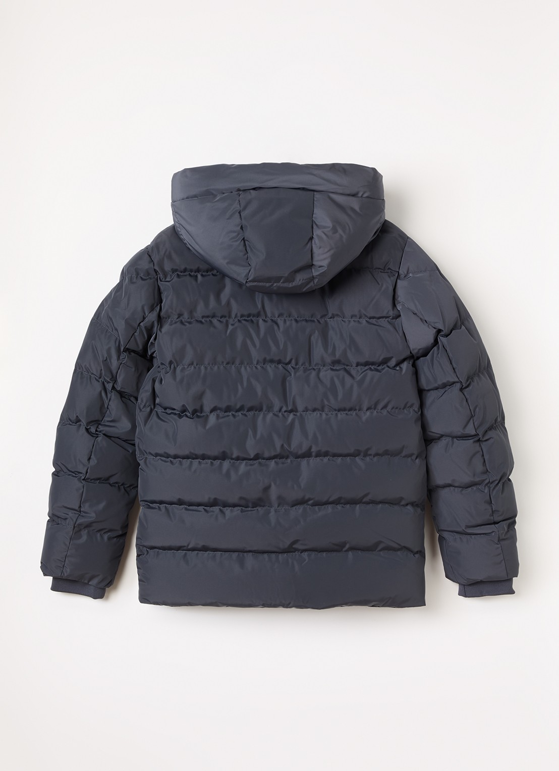 Airforce Robin puffer jack met ritszakken - achterkant 3 donkerblauw