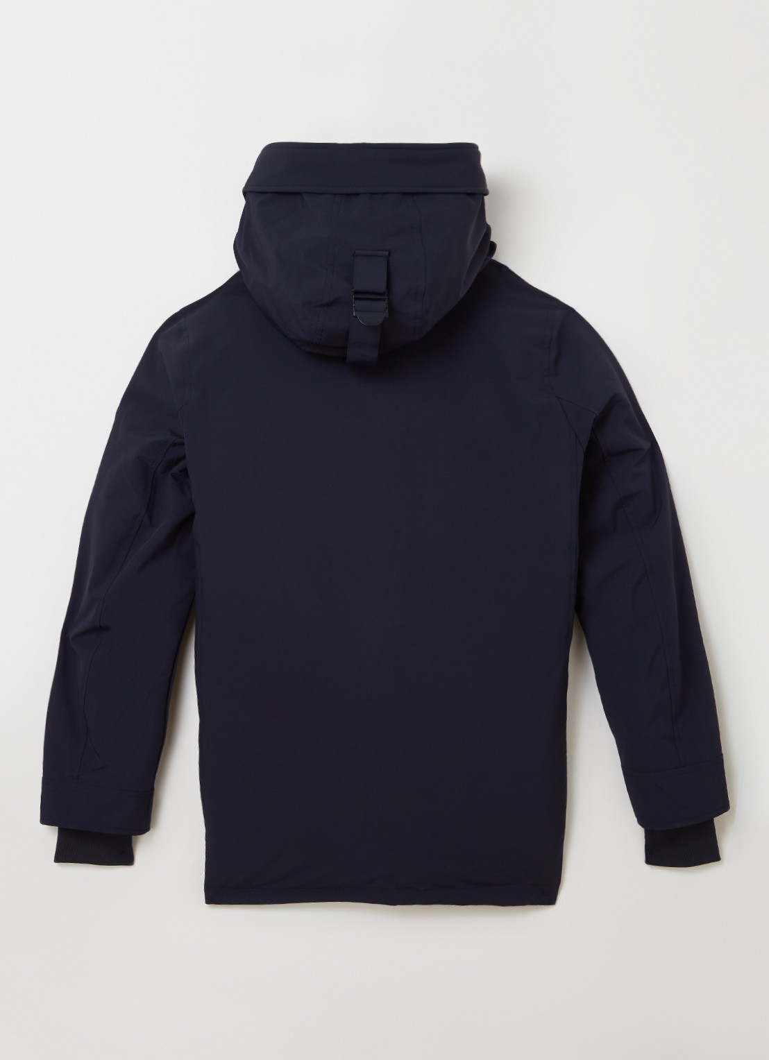 Airforce Snow gewatteerde parka met capuchon  - achterkant donkerblauw