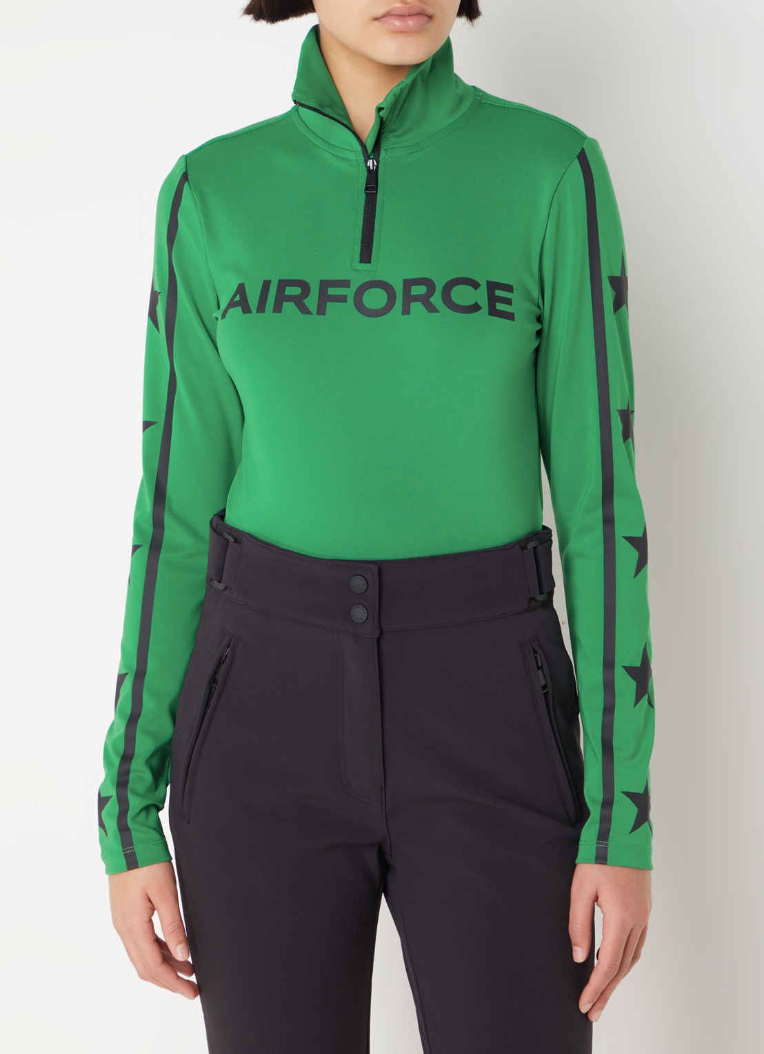 Airforce Squaw Vally skipully met logoprint - detail 3 groen