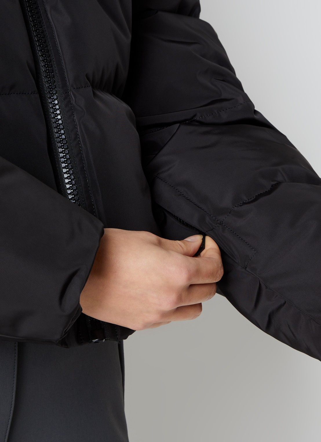 Airforce Sun Peaks ski-jas met afneembare capuchon en ritszakken - detail 3 zwart