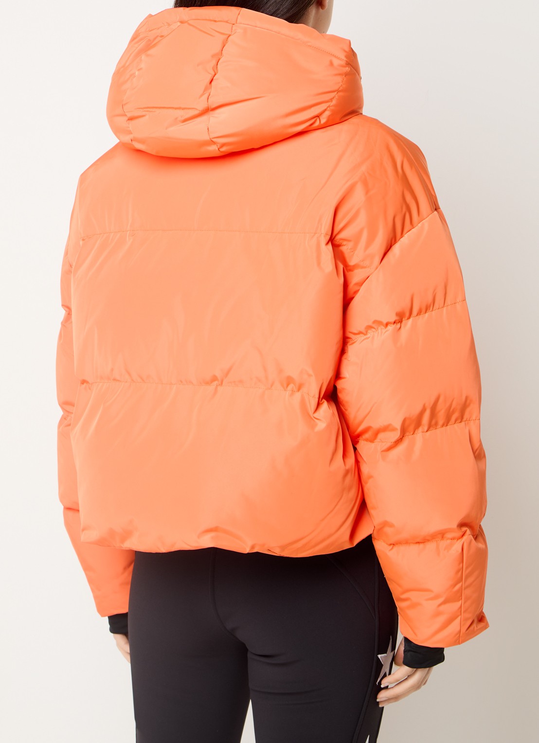 Airforce Sun Peaks ski-jas met afneembare capuchon en ritszakken - achterkant 4 orange