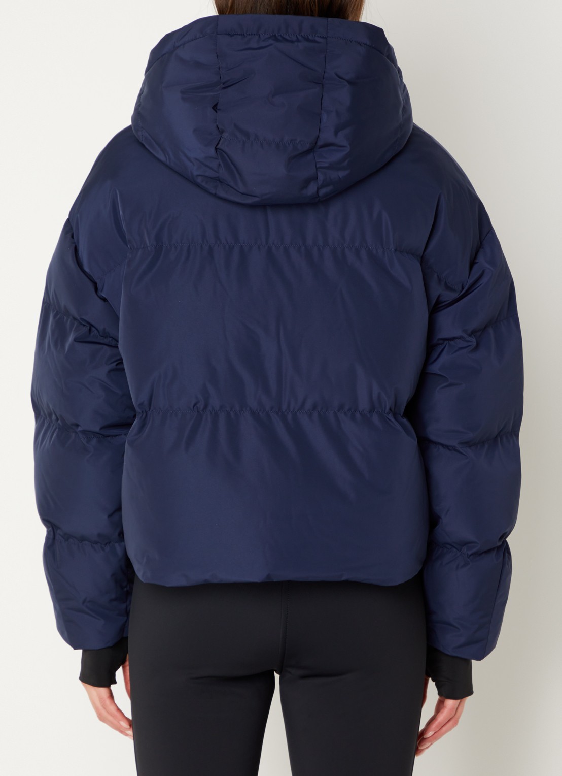 Airforce Sun Peaks ski-jas met afneembare capuchon en ritszakken - achterkant indigo