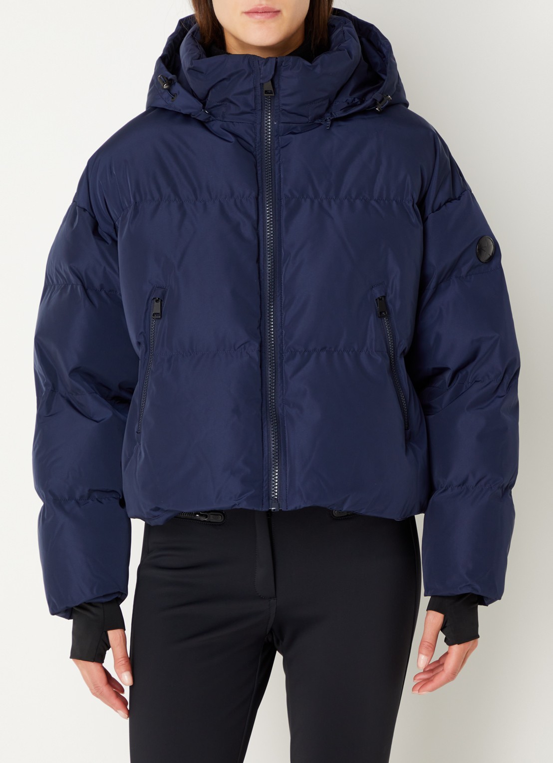 Airforce Sun Peaks ski-jas met afneembare capuchon en ritszakken - detail 4 indigo