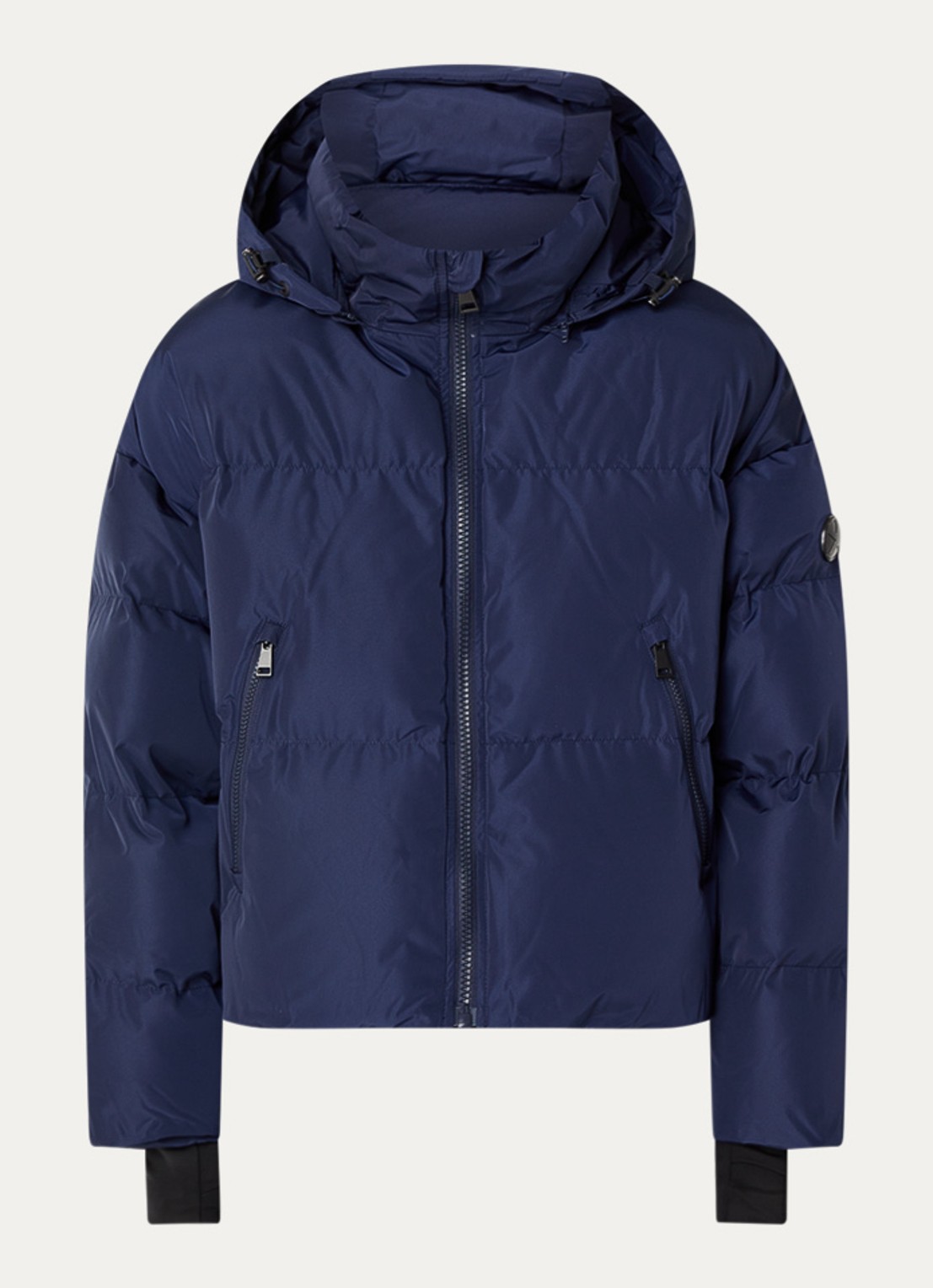 Airforce Sun Peaks ski-jas met afneembare capuchon en ritszakken - voorkant 2 indigo