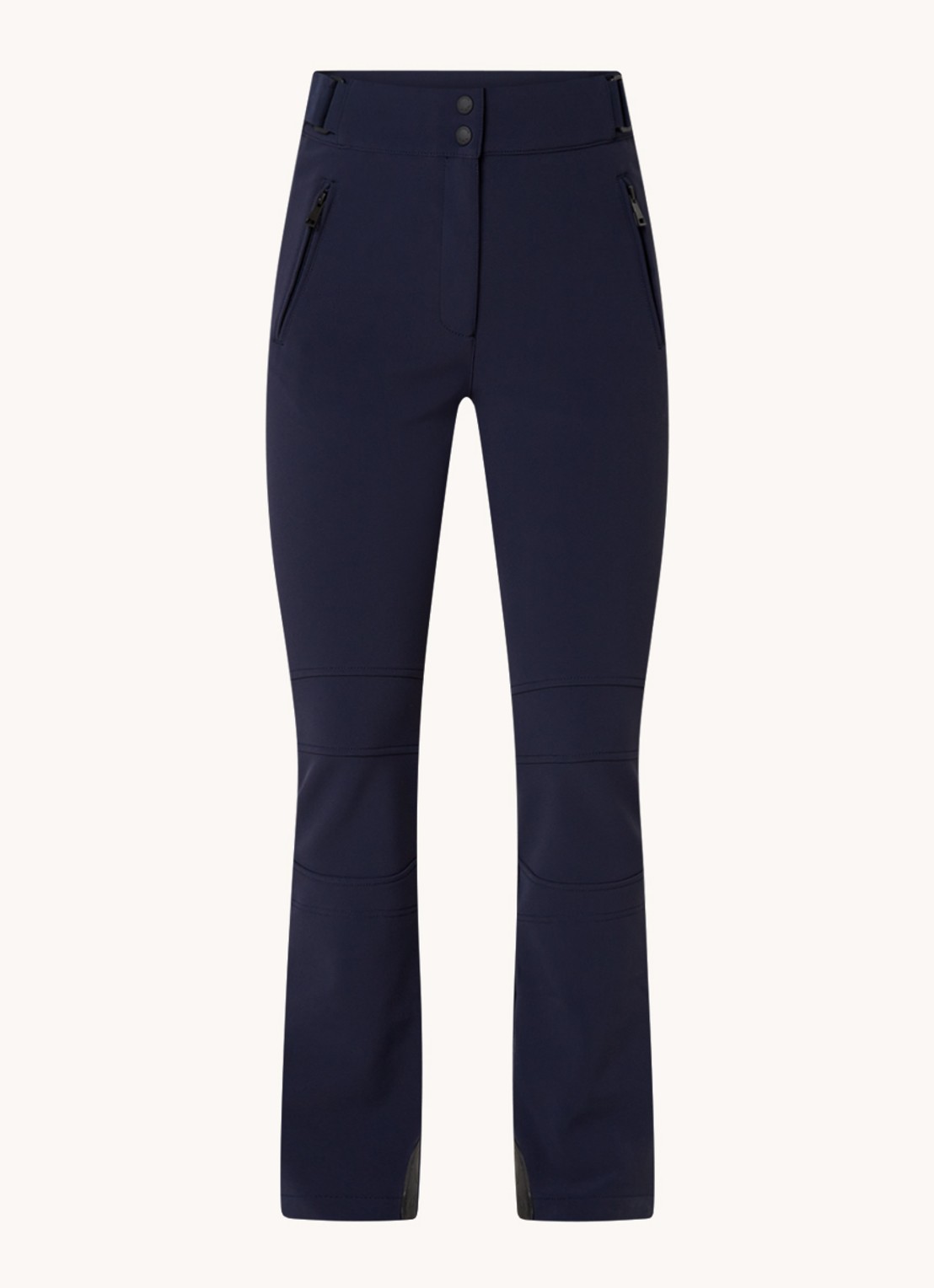 Airforce Sundance Mountain high waist flared skibroek met ritszakken - voorkant 6 indigo