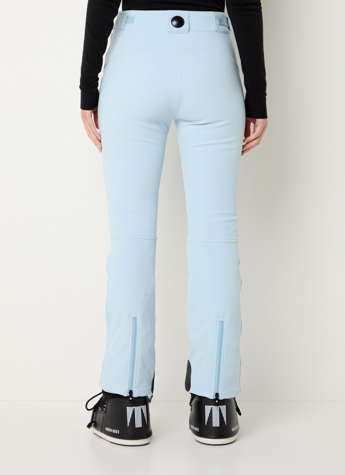 Airforce Sundance Mountain high waist flared skibroek met ritszakken - achterkant lichtblauw