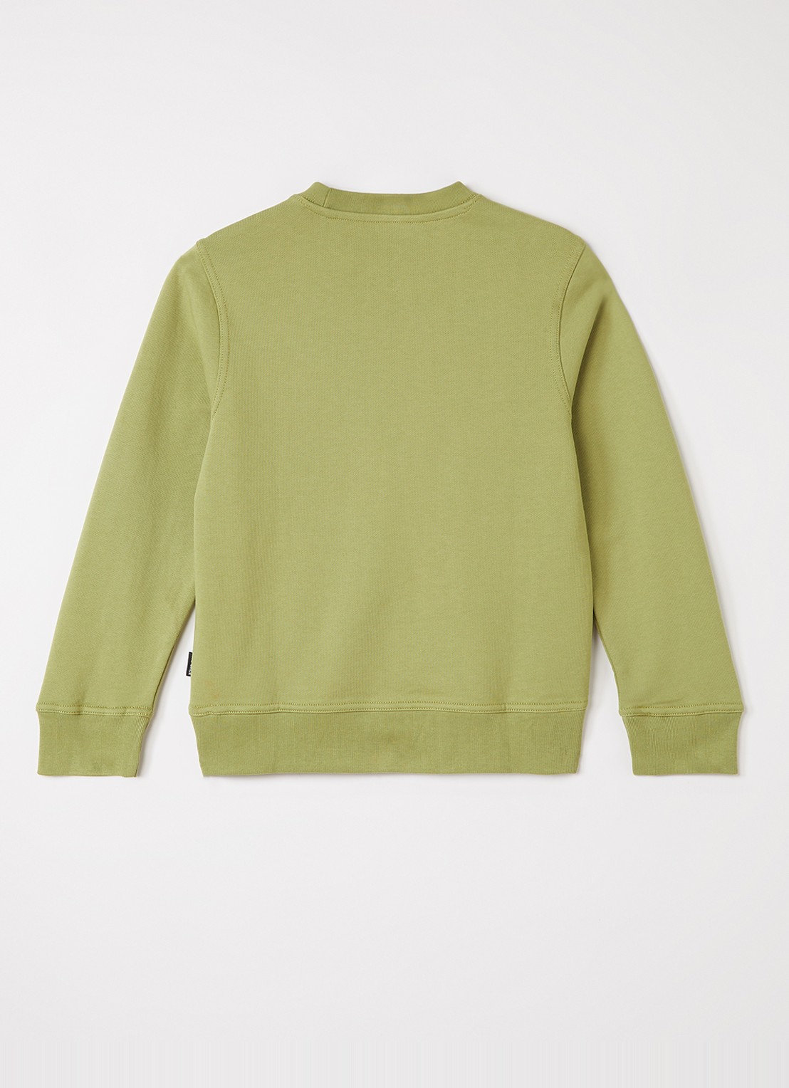 Airforce Sweater met logo - voorkant 2 lime