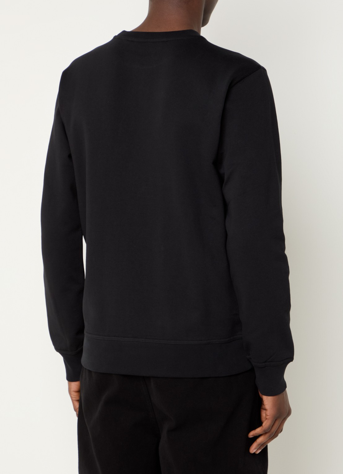 Airforce Sweater van  katoen met logo - achterkant 4 zwart