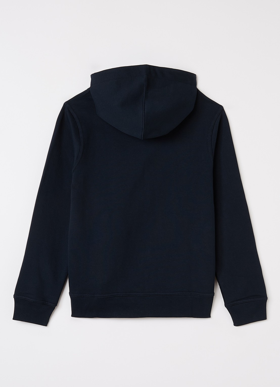 Airforce Sweatvest met logo - achterkant donkerblauw